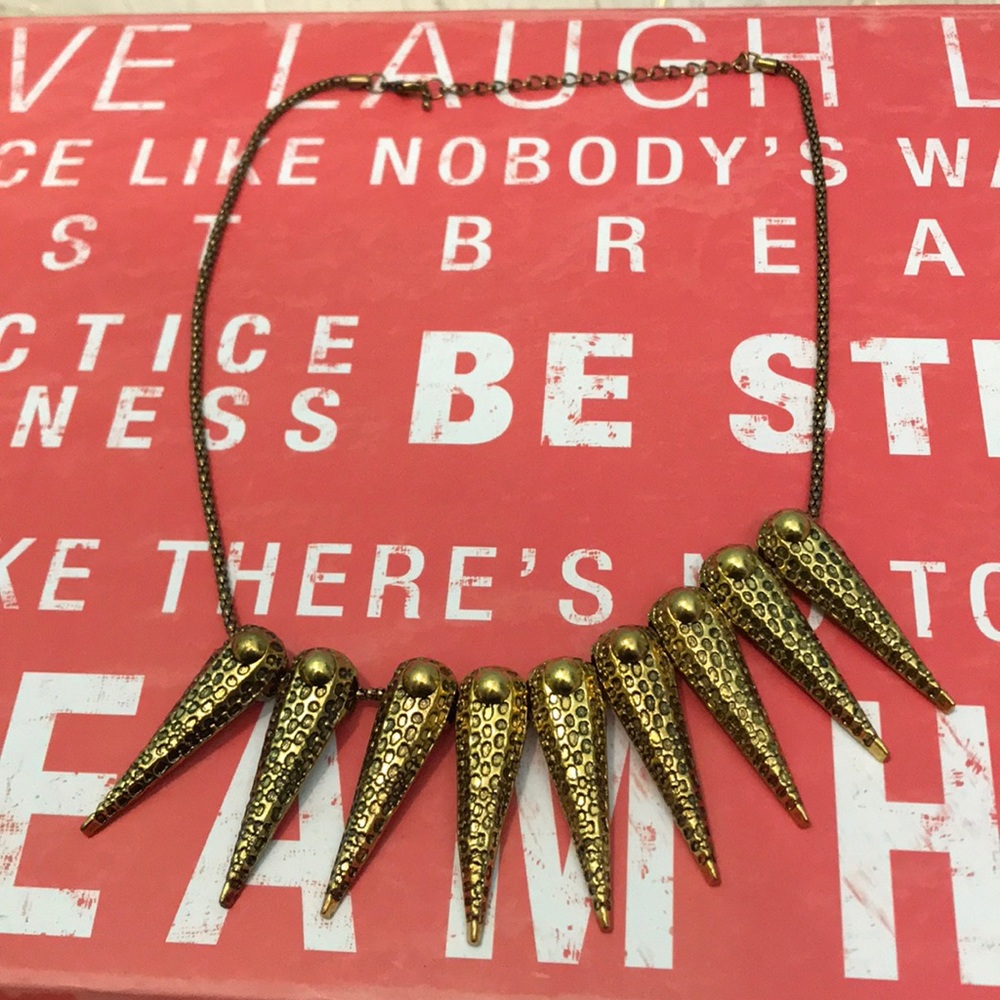 Gold necklace